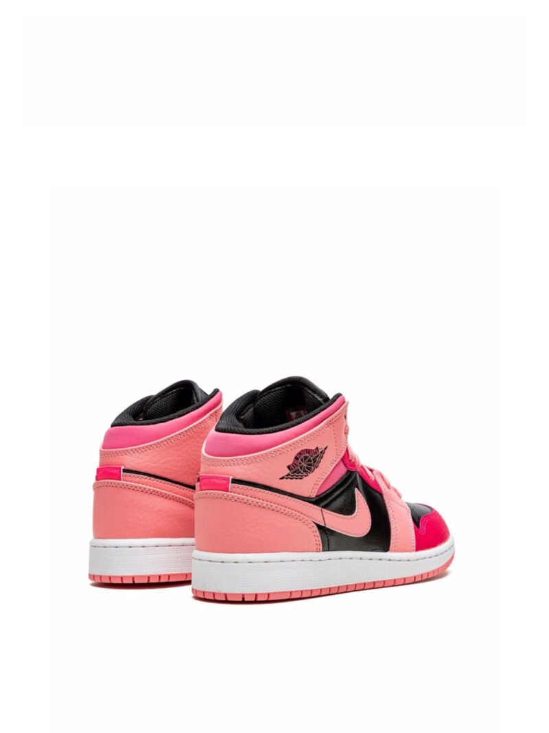 Jordan 1 Mid Coral Chalk (GS) - Image 3