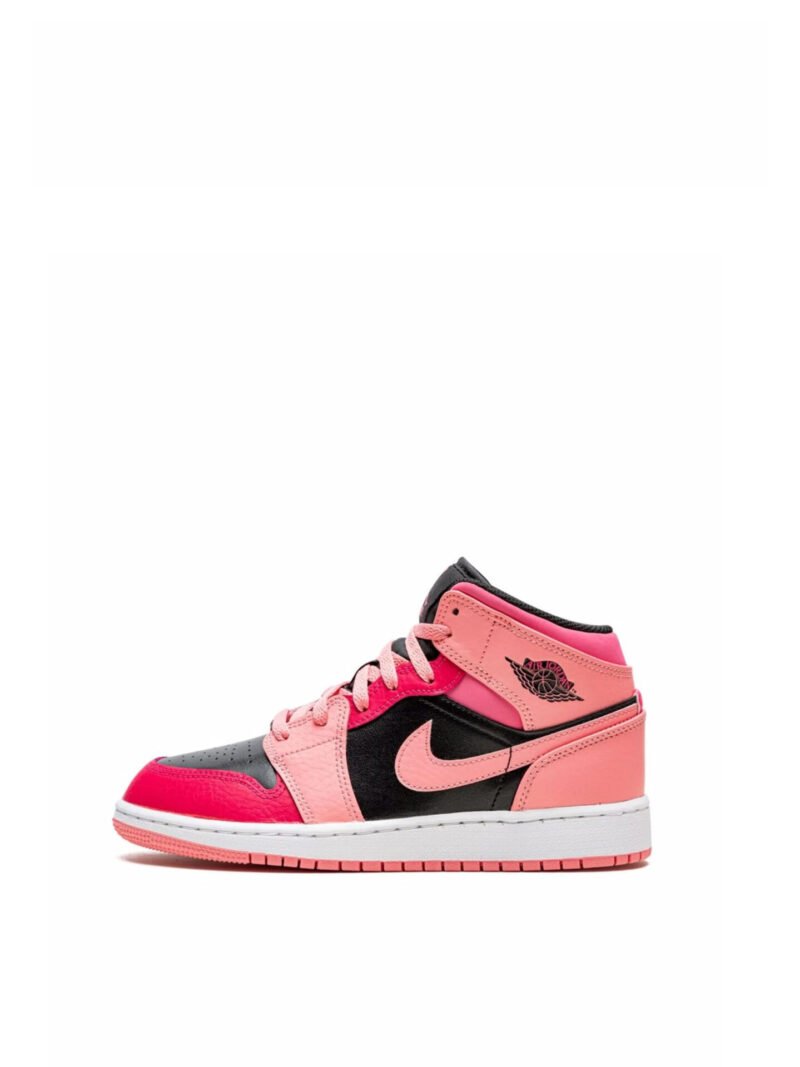 Jordan 1 Mid Coral Chalk (GS) - Image 4