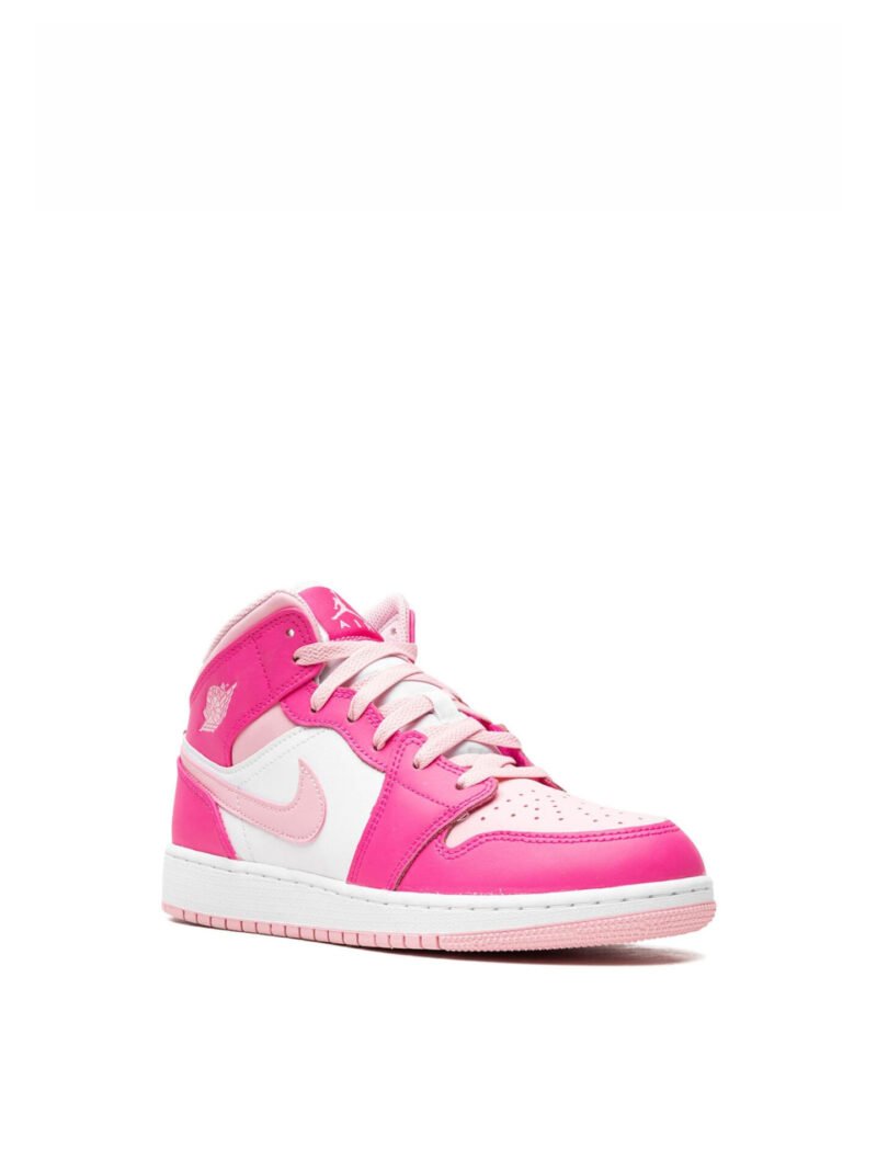 Jordan 1 Mid Fierce Pink (GS) - Image 2