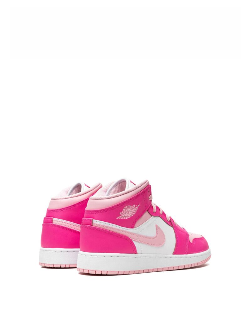 Jordan 1 Mid Fierce Pink (GS) - Image 3