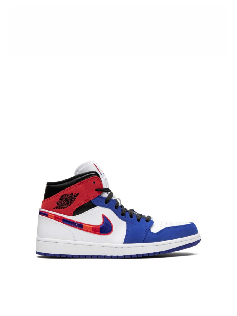 Jordan 1 Mid Rush Blue University Red (GS)