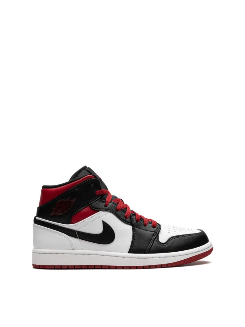 Jordan 1 Mid Gym Red Black Toe