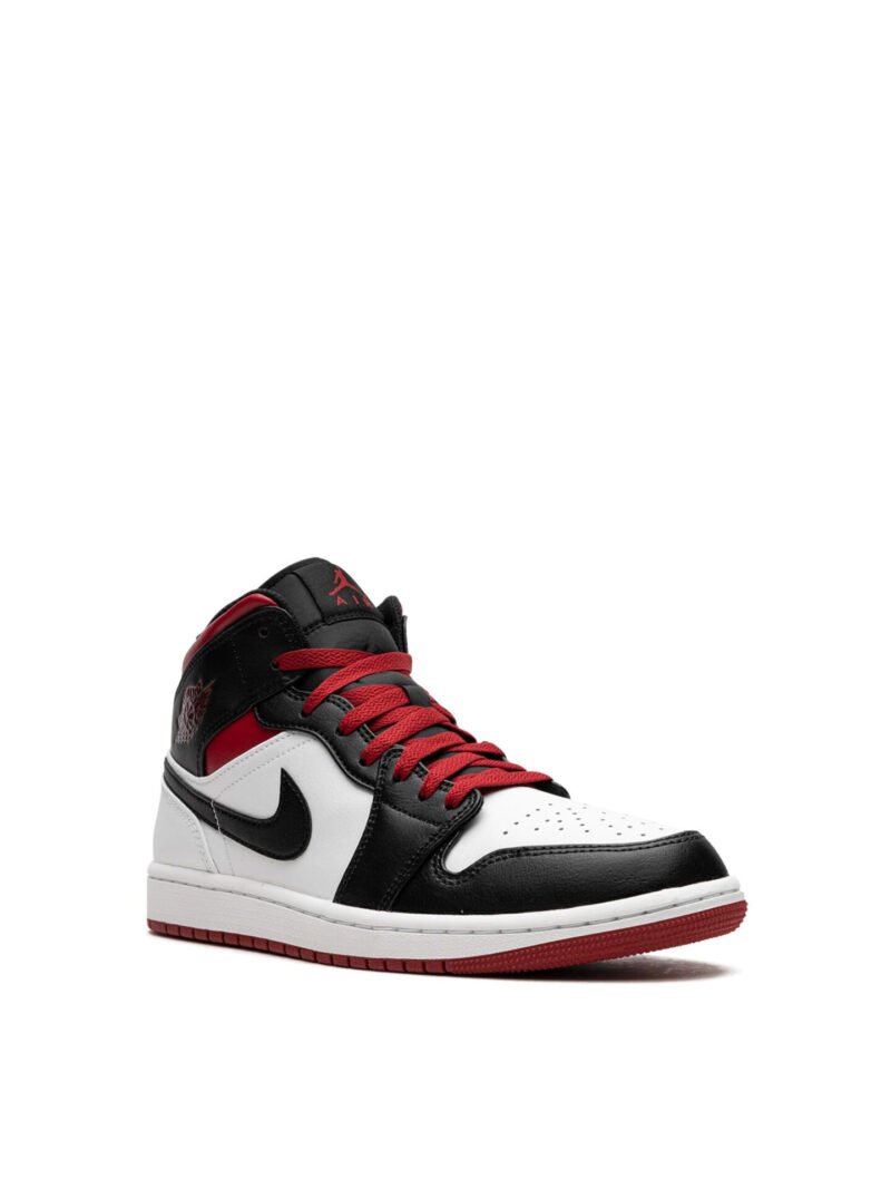 Jordan 1 Mid Gym Red Black Toe - Image 2