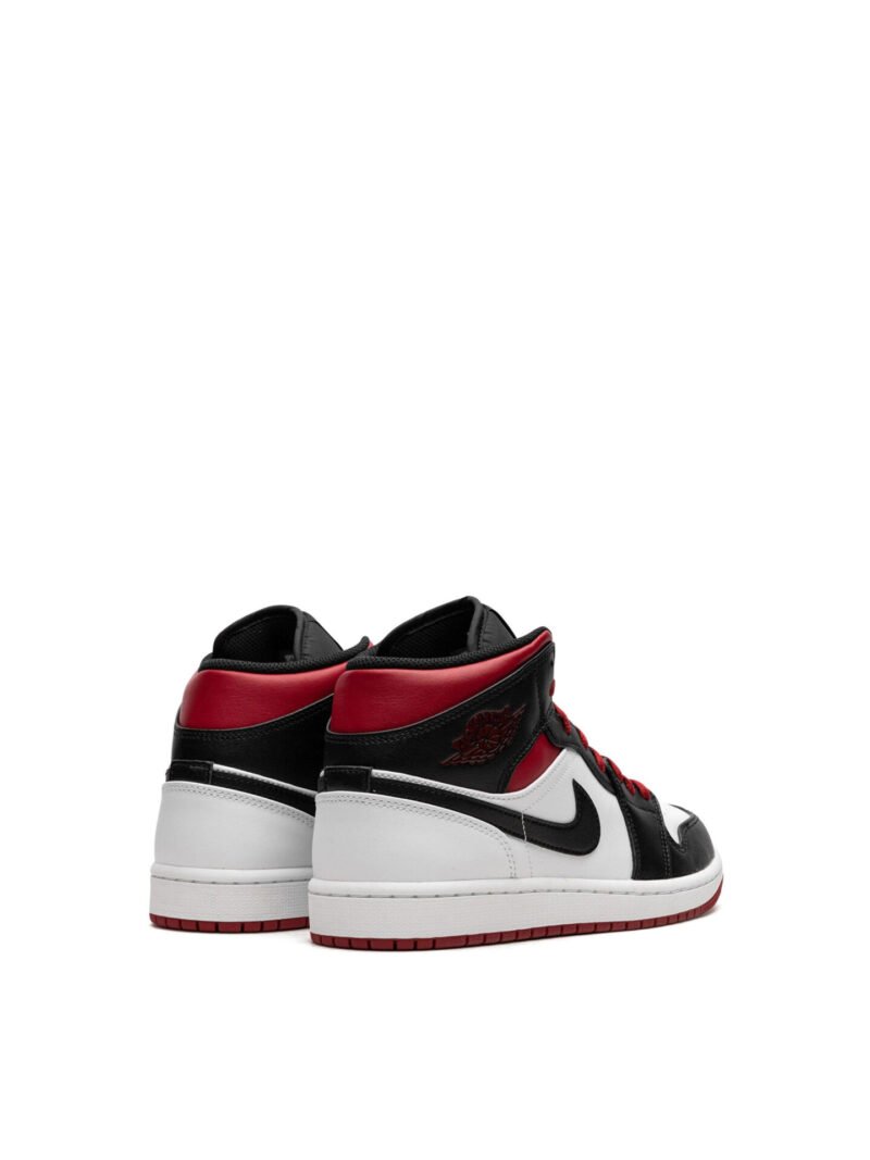 Jordan 1 Mid Gym Red Black Toe - Image 3