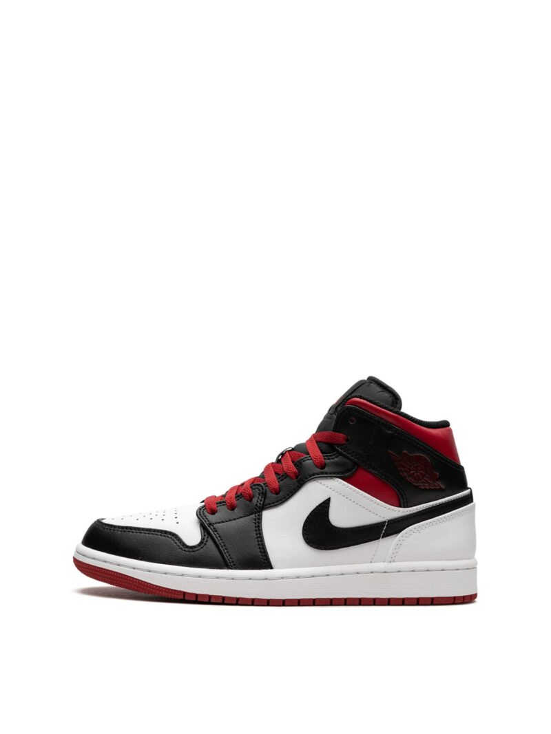 Jordan 1 Mid Gym Red Black Toe - Image 4