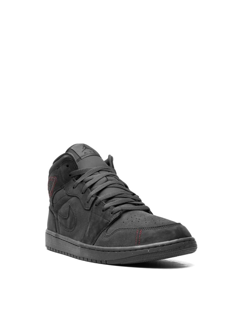 Jordan 1 Mid SE Craft Dark Smoke Red - Image 2