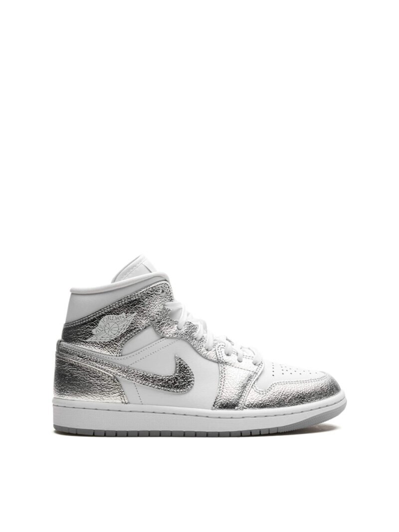 Jordan 1 Mid SE Metallic Silver (Womens)