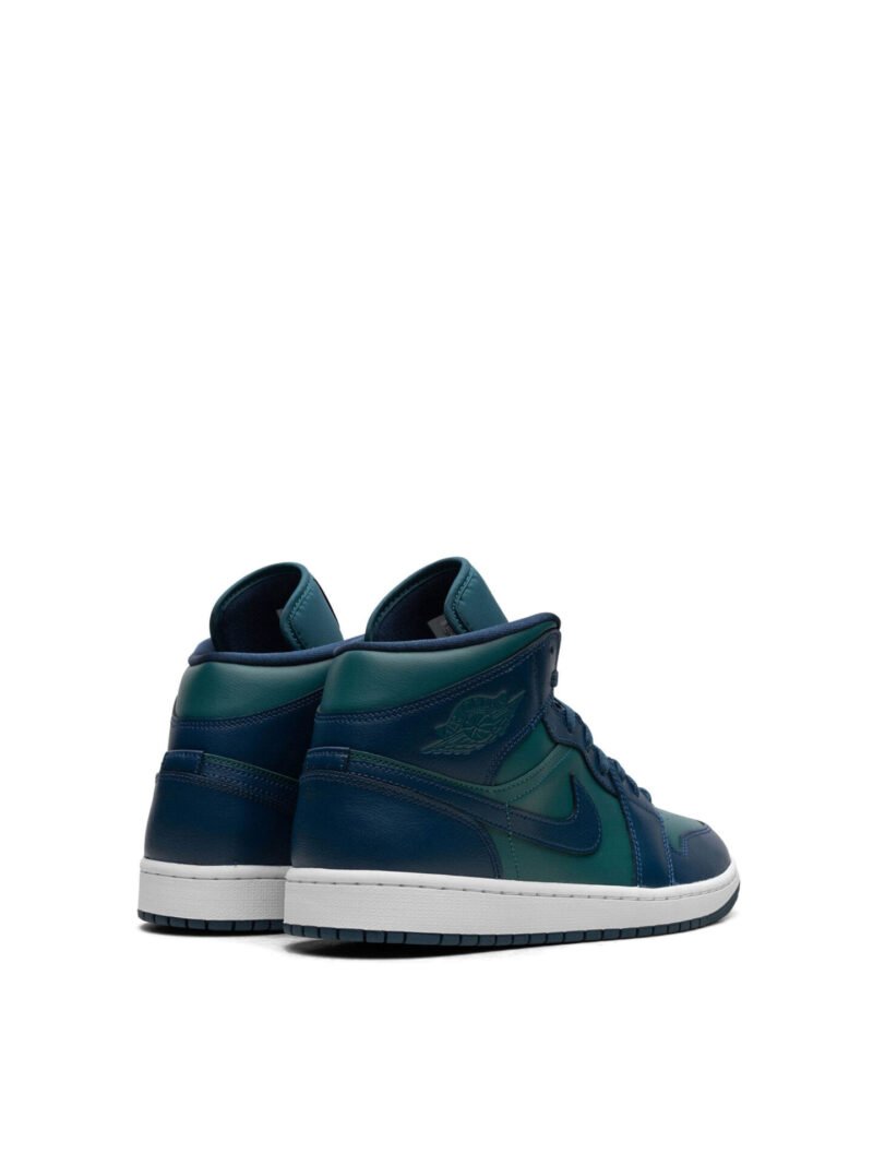 Jordan 1 Mid Teal French Blue (Womens) - Image 3