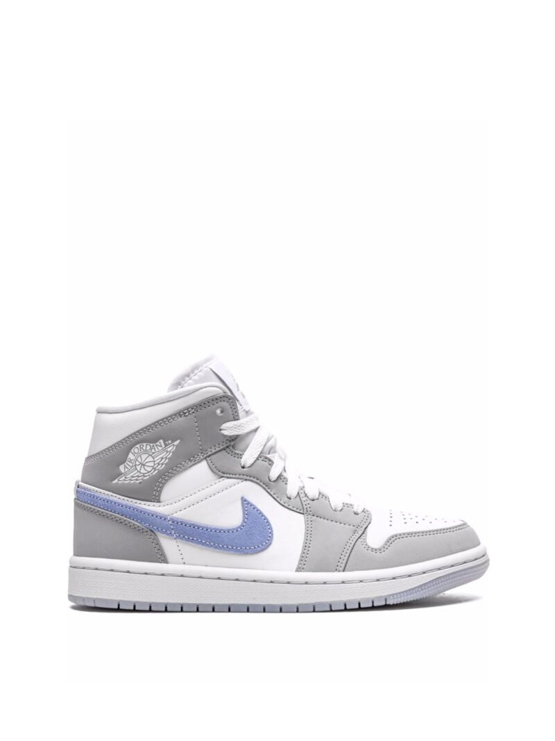 Jordan 1 Mid Wolf Grey Aluminum (Womens)